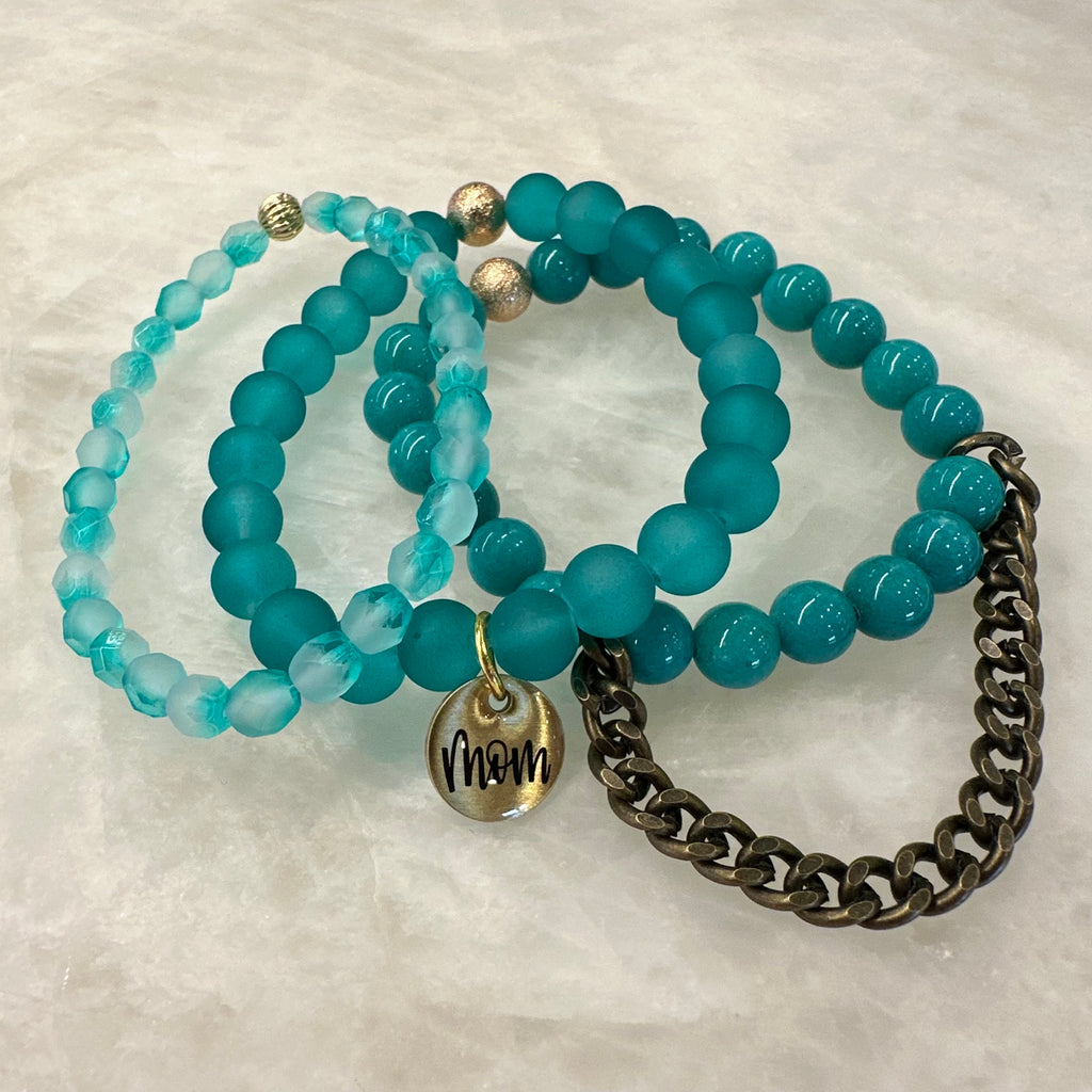 Mom- Teal
