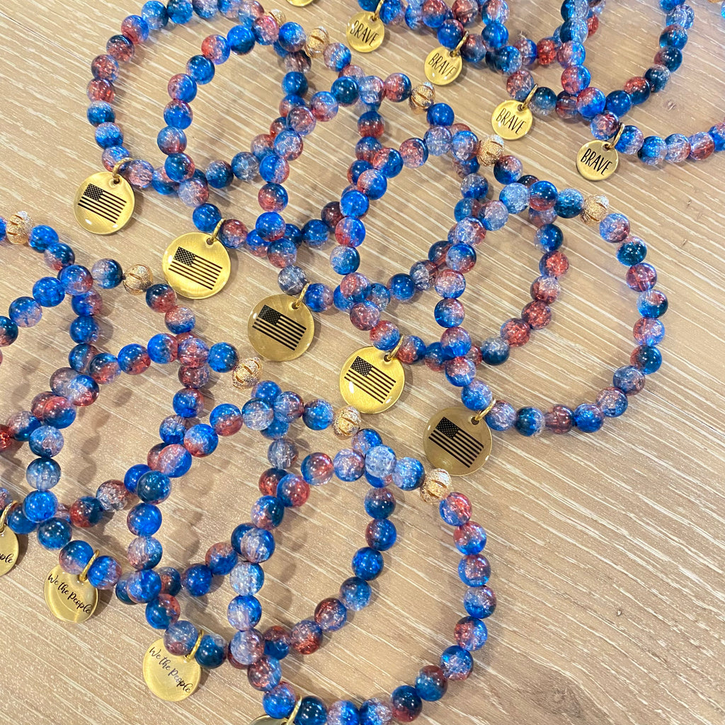 Red, white & blue singles