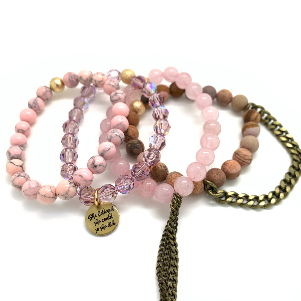 She Believed She Could Stack