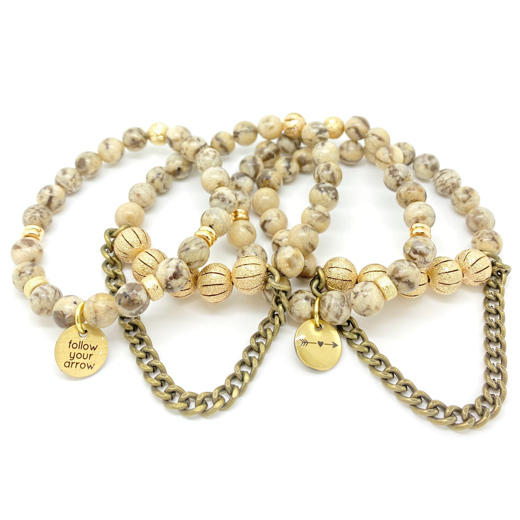 Follow your arrow single- Beige