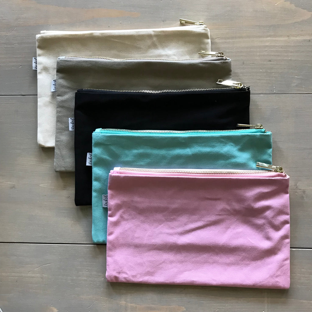 STACKED- CUSTOM accessory bag- 2 SIDES