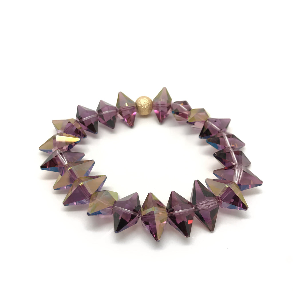 Full spike single- purple