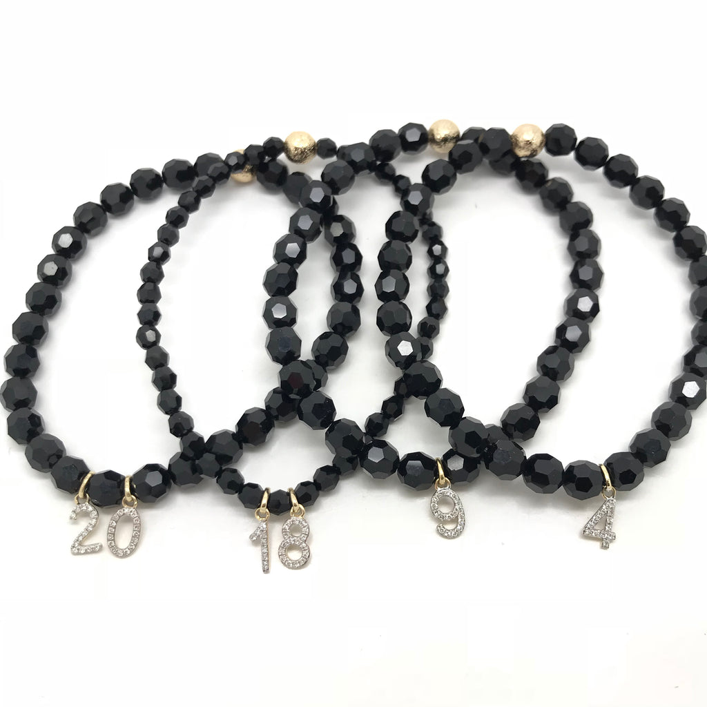 Diamond Initial/ Number Single