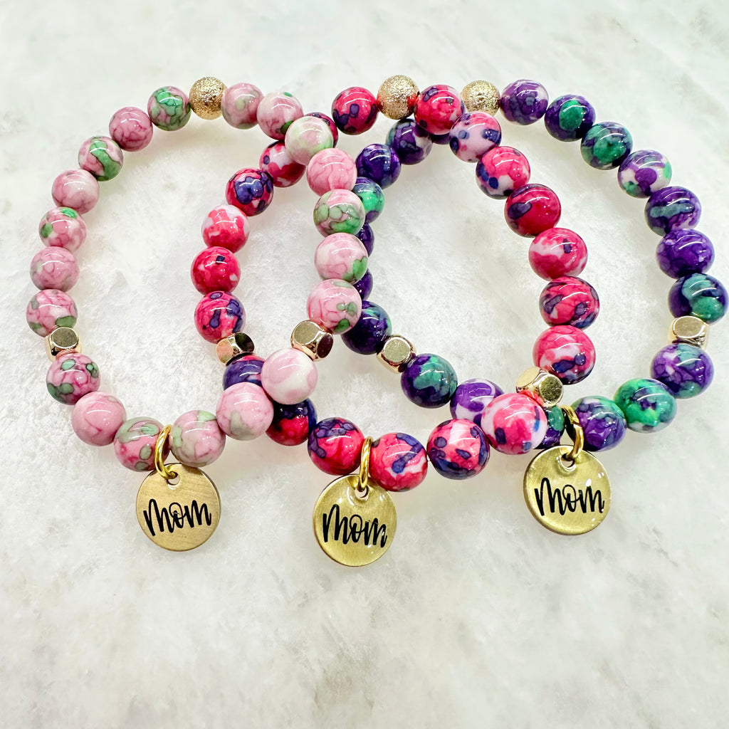Tie dye Mom singles
