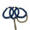 Basic- Blue Druzy Single