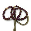 Basic- Purple Druzy Single