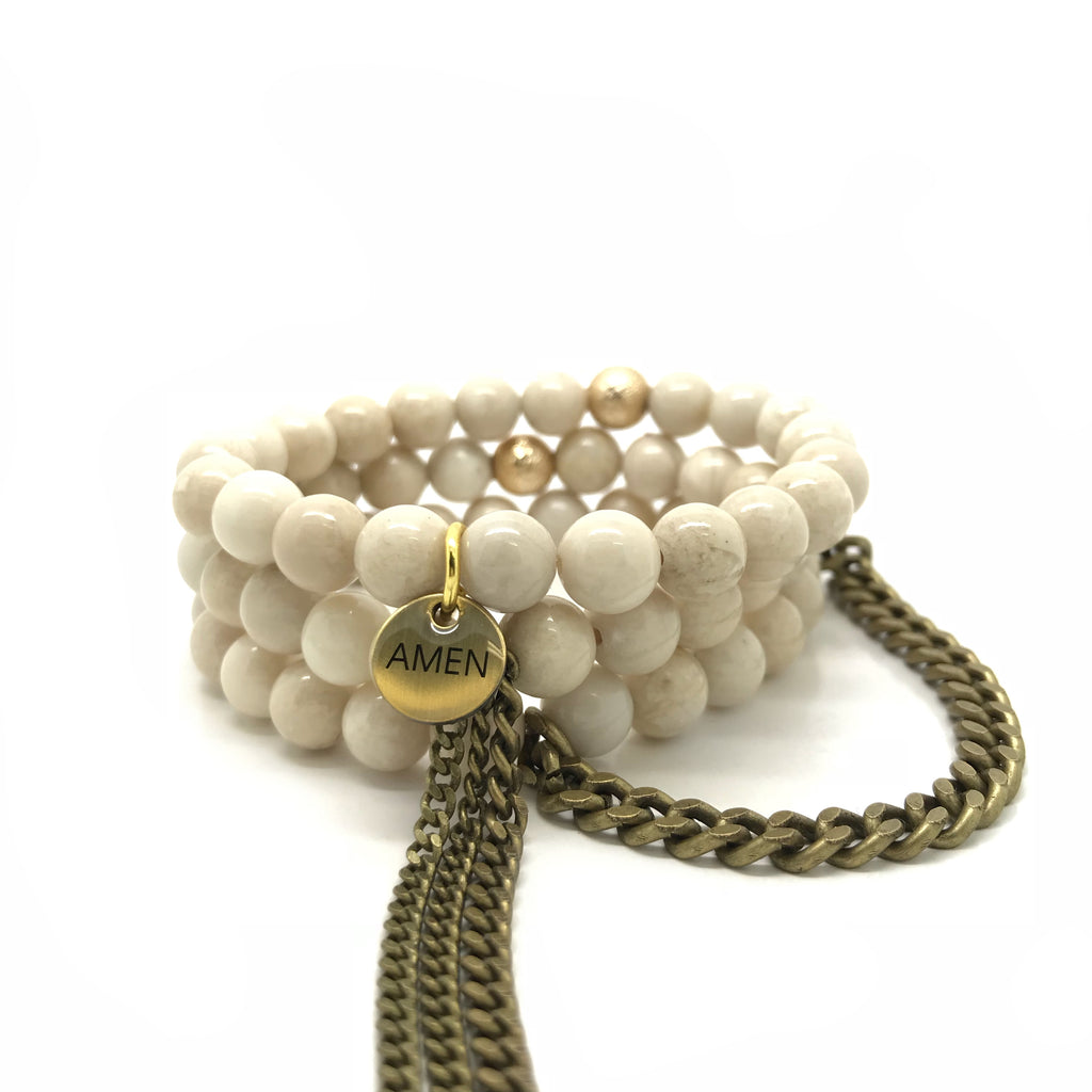 Basic- Nude Gemstone single