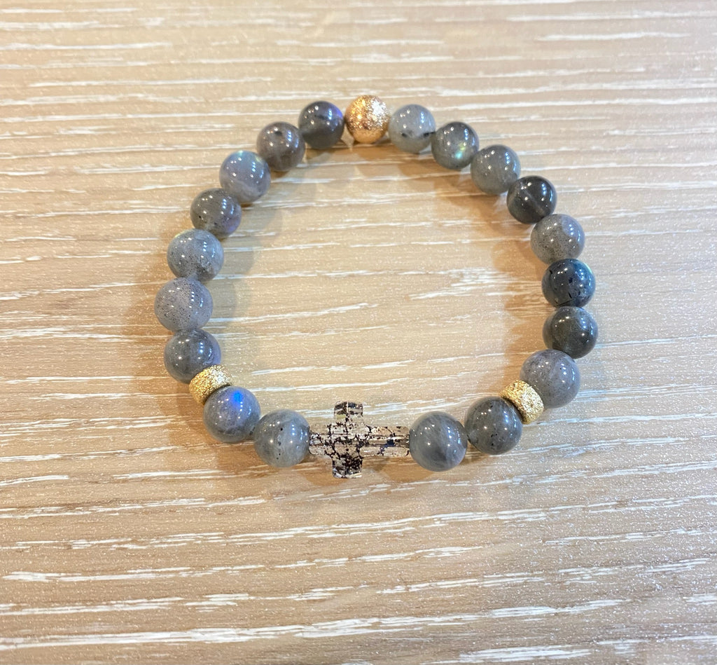Grey & gold- triple stack