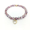 Heart- Diamond Charm Single